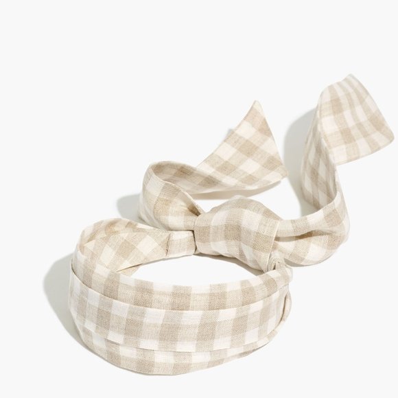 Madewell Accessories - Madewell Covered Tie-Back Headband